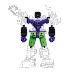 Transformers Defender Version Devastator Kits Combining Accessory