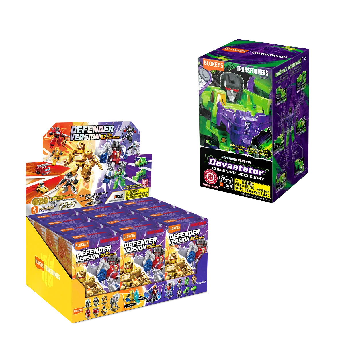 Transformers Defender Version Devastator Kits Combining Accessory