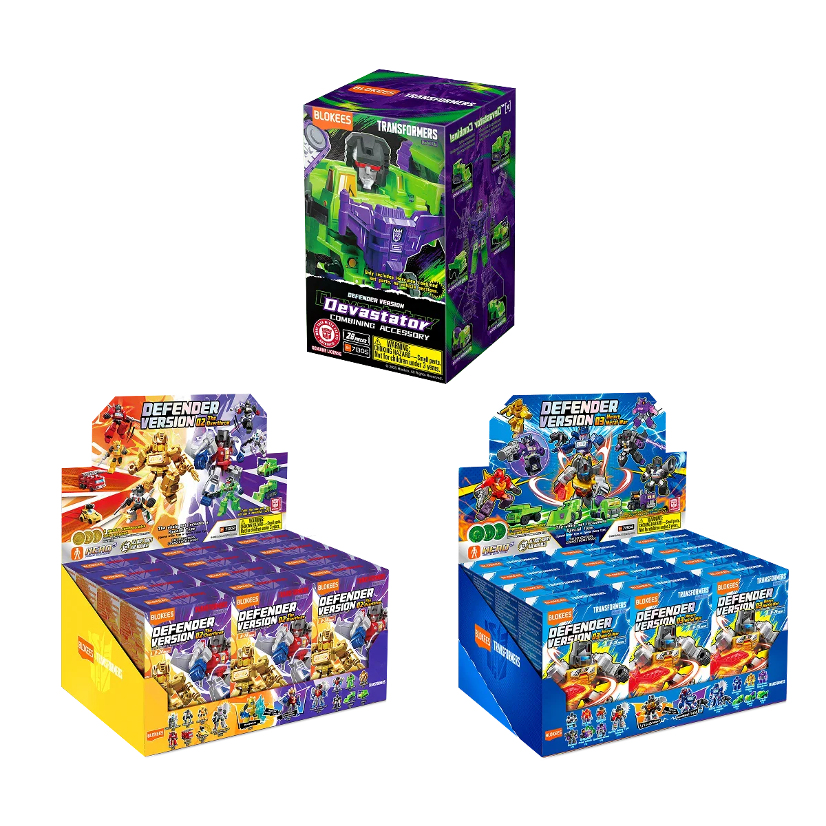 Transformers Defender Version Devastator Kits Combining Accessory