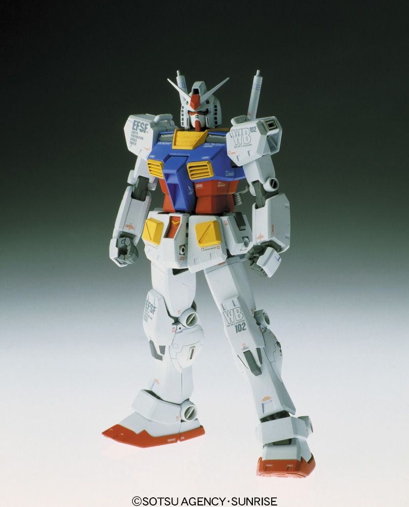 Gundam 1/100 MG Gundam 0079 RX-78-2 Ver. Ka Gundam Model Kit
