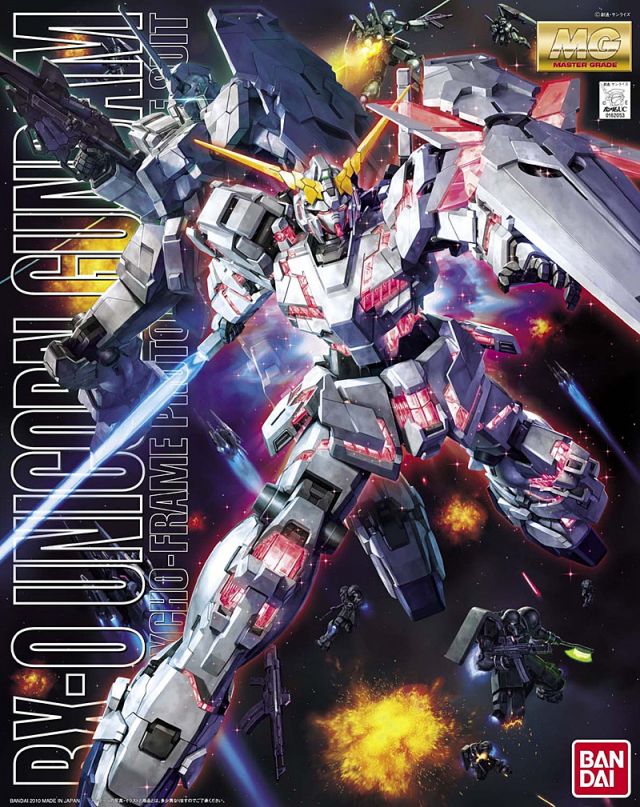 Gundam 1/100 MG RX-0 Unicorn Gundam (OVA) Full Psycho-Frame Model Kit