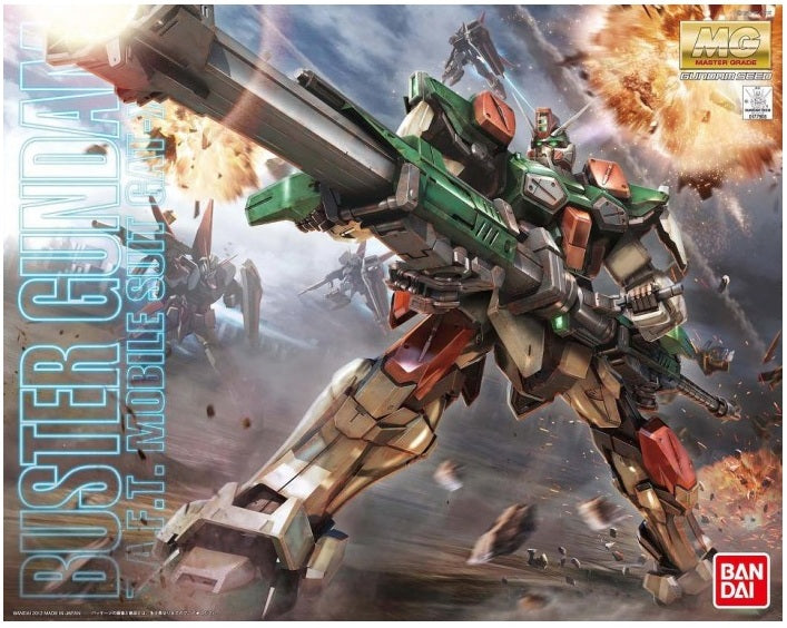 Gundam 1/100 MG Seed GAT-X103 Buster Gundam Model Kit