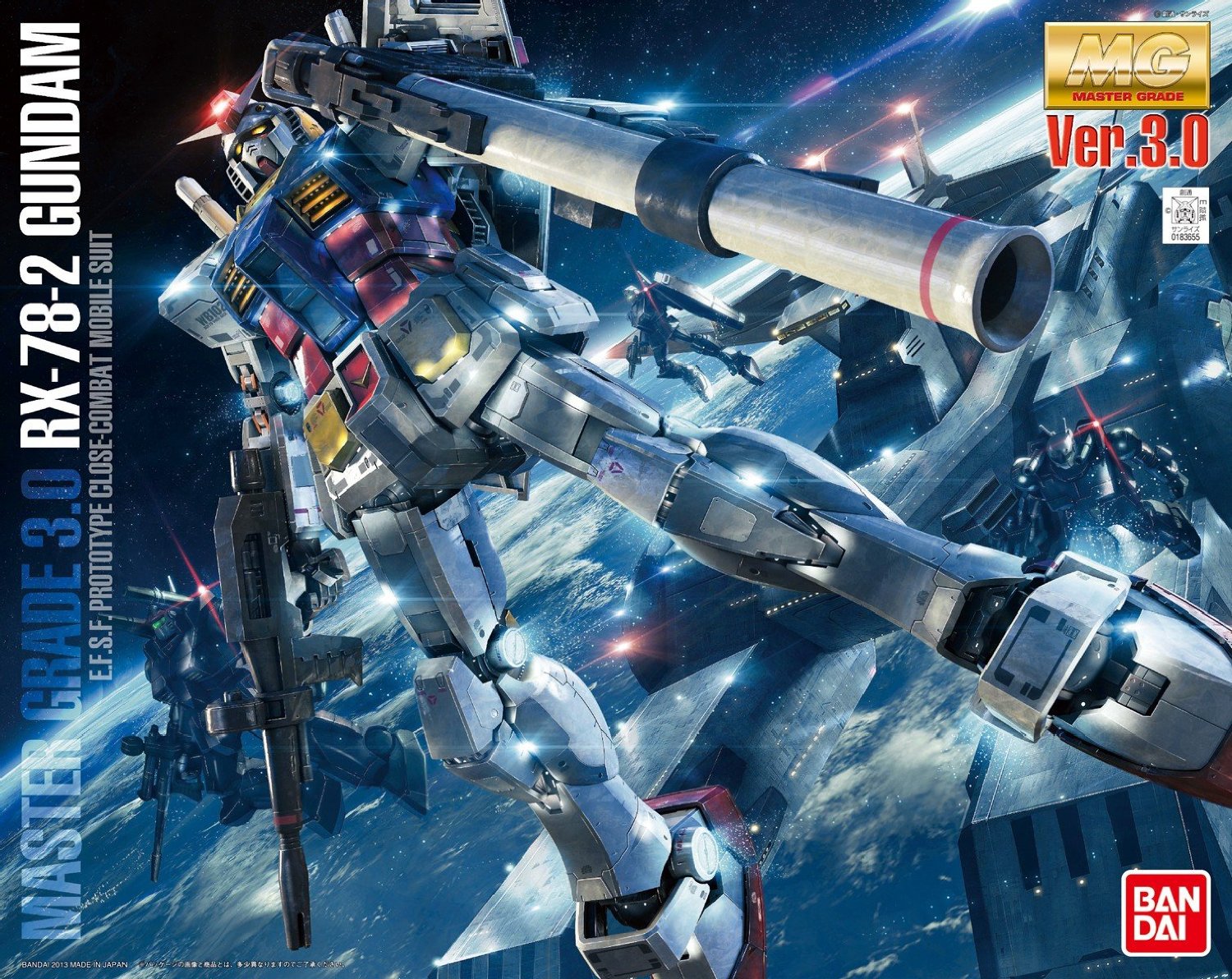 Gundam 1/100 MG Gundam 0079 RX-78-2 Gundam Ver. 3.0 Model Kit