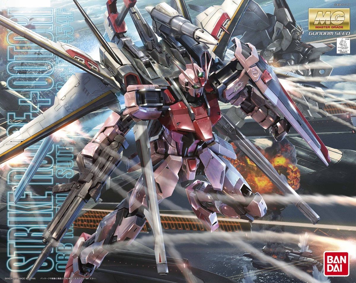 Gundam 1/100 MG Seed Destiny MBF-02 Strike Rouge + Ew454F Ootori Ver. RM Model Kit