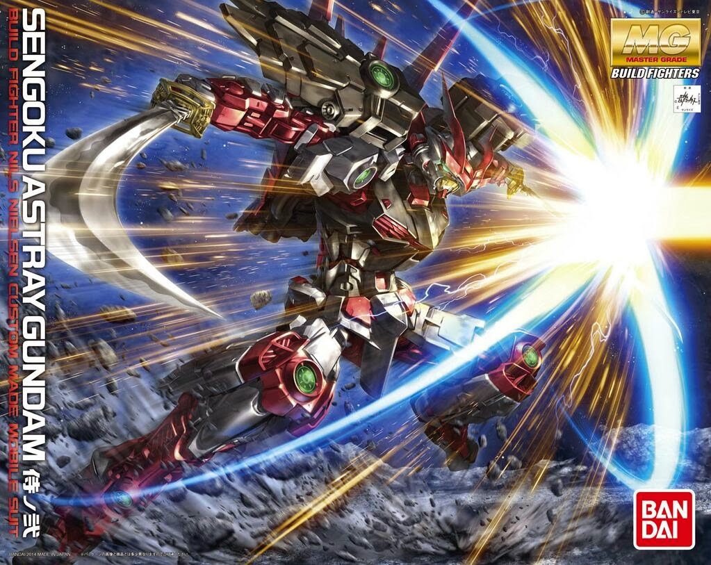Gundam 1/100 MG Build Fighters Sengoku Astray Gundam Model Kit