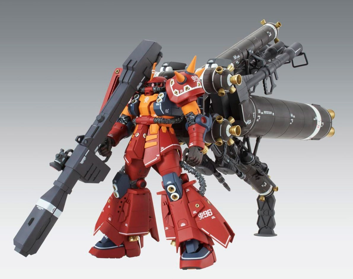 Gundam 1/100 MG Gundam Thunderbolt MS-06R High Mobility Type Zaku "Psycho Zaku" Ver. KA. Model Kit