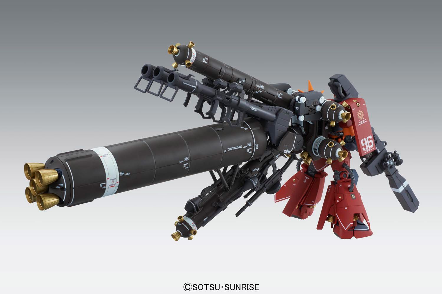 Gundam 1/100 MG Gundam Thunderbolt MS-06R High Mobility Type Zaku "Psycho Zaku" Ver. KA. Model Kit