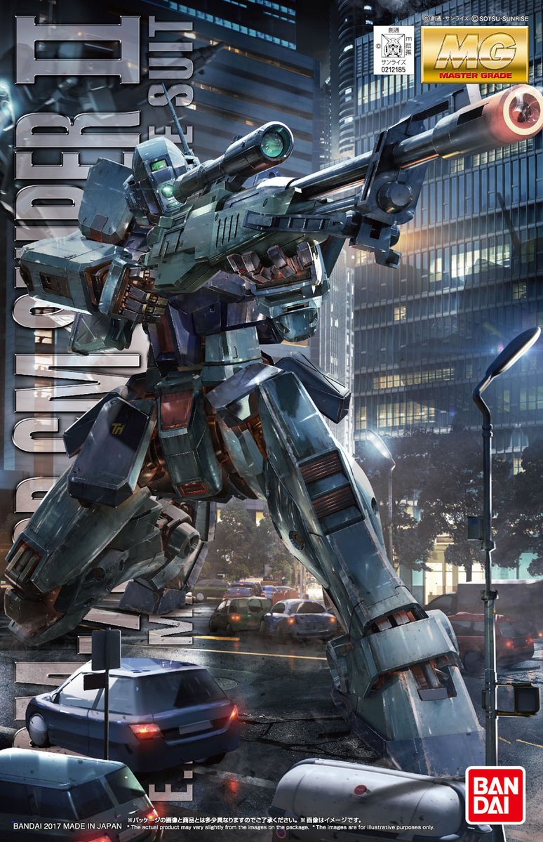 Gundam 1/100 MG 0080: War In The Pocket RGM-79SP GM Sniper II (2) Model Kit
