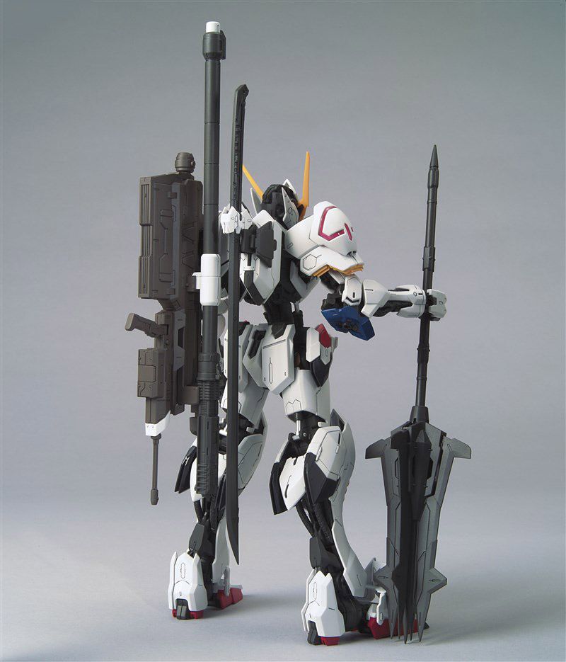Gundam 1/100 MG IBO ASW-G-08 Gundam Barbatos Iron Blooded Orphans Model Kit