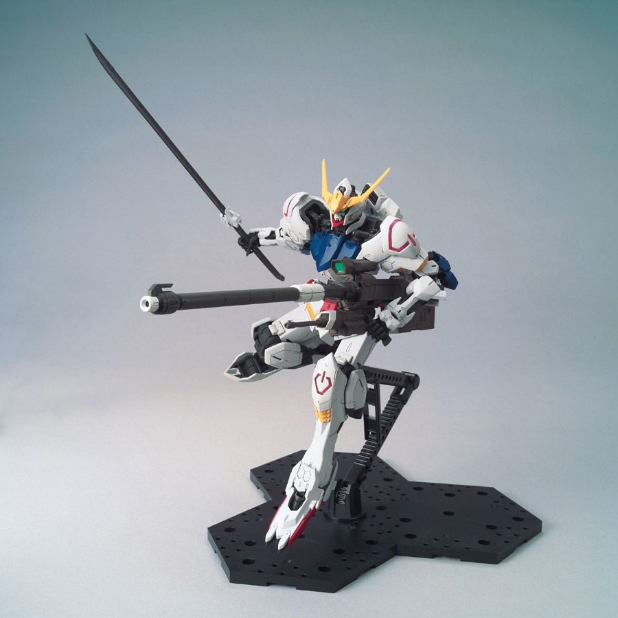 Gundam 1/100 MG IBO ASW-G-08 Gundam Barbatos Iron Blooded Orphans Model Kit