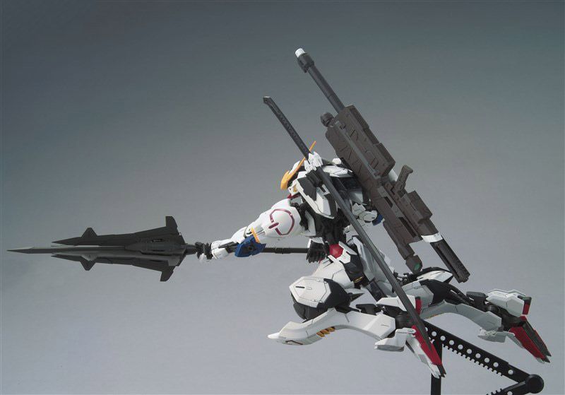 Gundam 1/100 MG IBO ASW-G-08 Gundam Barbatos Iron Blooded Orphans Model Kit