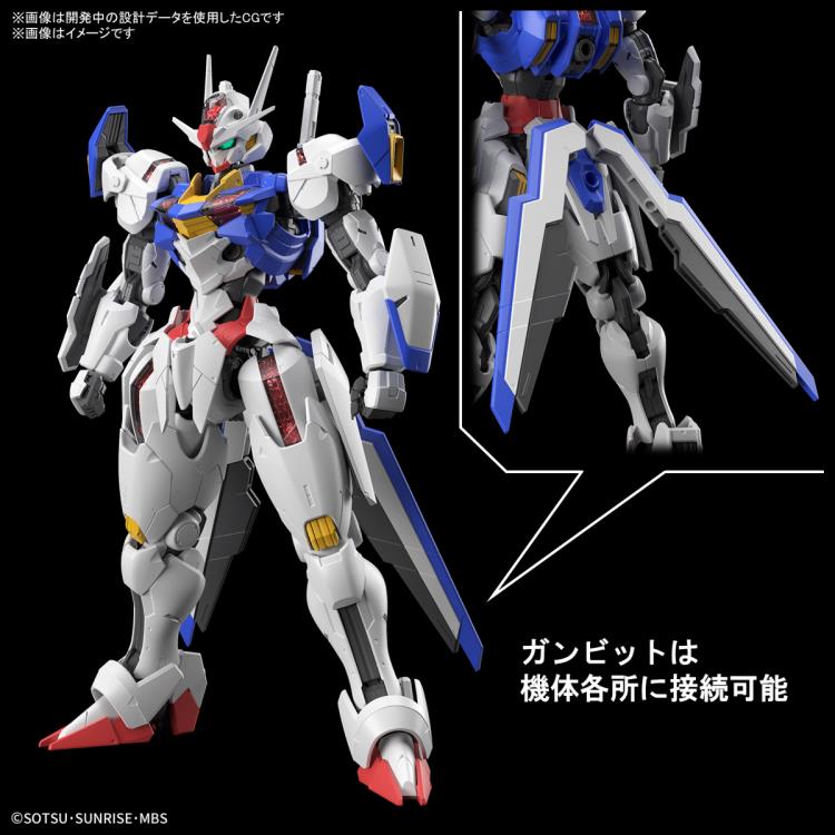 Gundam 1/100 Full Mechanics The Witch From Mercury XVX-016 Gundam Aerial Model Kit
