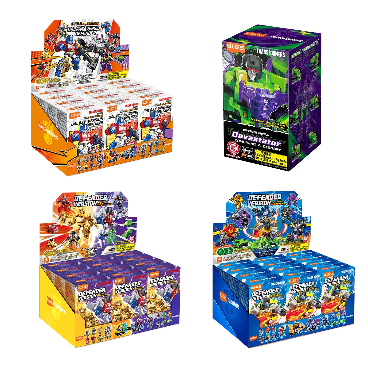 Transformers Defender Version Devastator Kits Combining Accessory