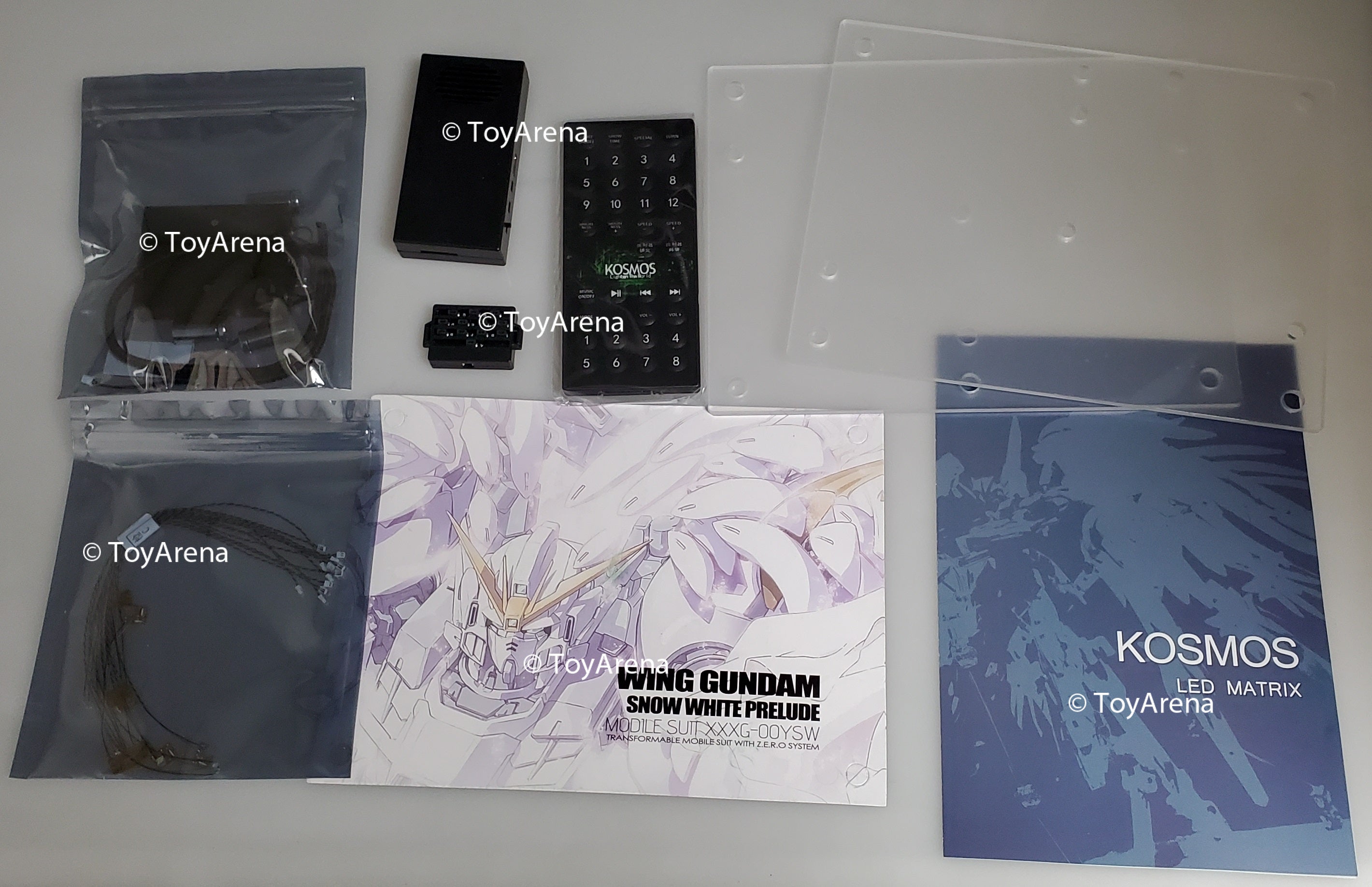 KOSMOS Gundam 1/100 MG Wing Gundam Zero EW Ver. Ka LED Matrix Set