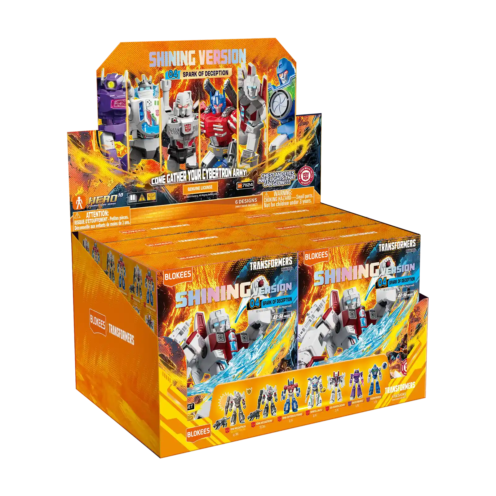 Blokees Transformers Shining Version 04 Spark of Deception